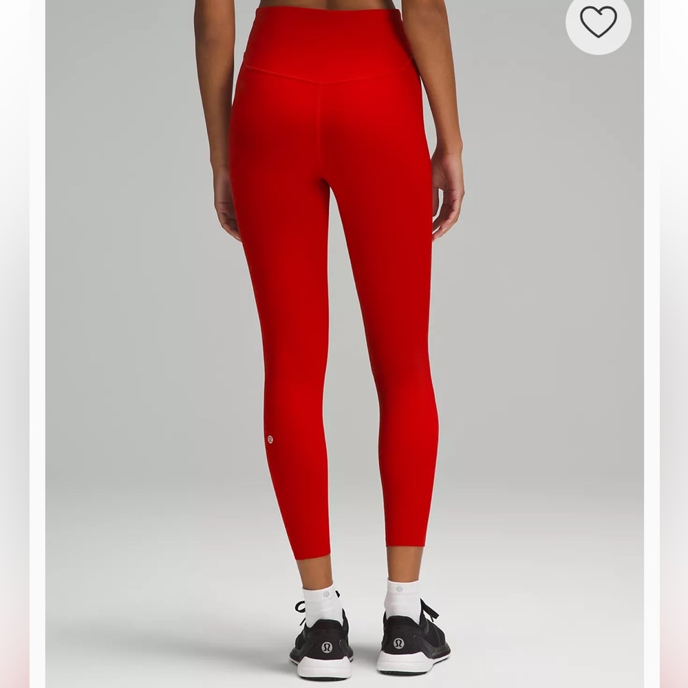 Lululemon Athletica Red Leggings
